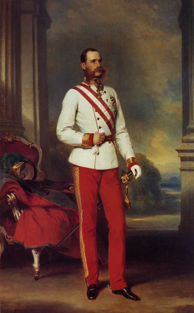 Franz Xaver Winterhalter Franz Joseph I, Emperor of Austria